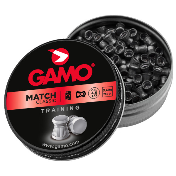 GAMO - Plombs MATCH CLASSIC 4,5 mm 