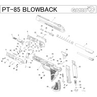 GAMO - Pistolet  PT-85 Blowback - 4,5 mm - CO2 