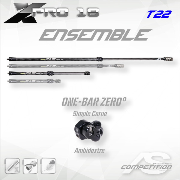 ARC SYSTEME - Ensemble X-PRO 18 Zéro Simple 